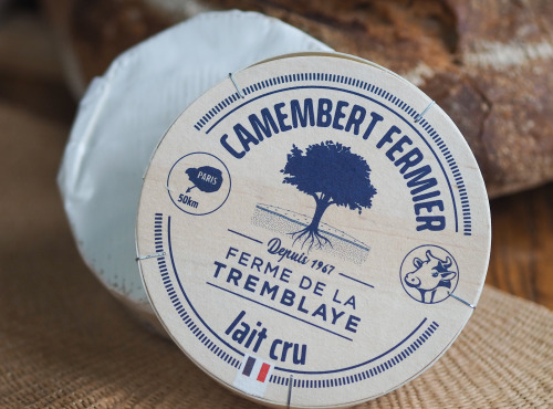 Ferme de La Tremblaye - Camembert fermier au lait cru