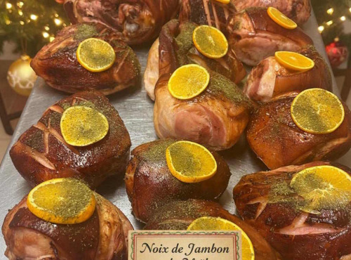 Ferme de la Paumerais - NOIX DE JAMBON DE NOEL (Sans Os) - 2 Kg (x1)