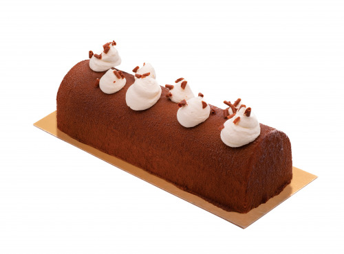 Gemelli - Gelati & Sorbetti - Bûche glacée - 8 à 10 personnes -  Escale Chocolatée : Bûche aux 3 Chocolats