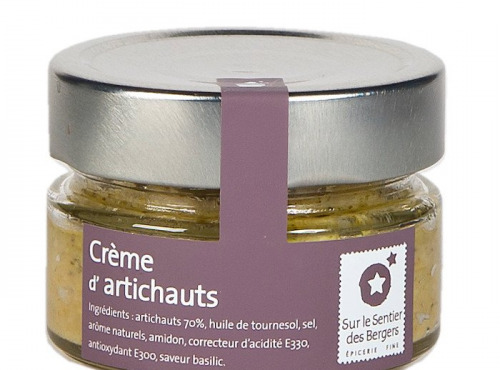 Le sentier des Bergers - Crème d'artichauts