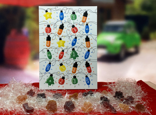 Les Perles Rouges - [Précommande] Calendrier de l’avent LUMIÈRE Chicatines (pâtes de fruits) Les perles rouges