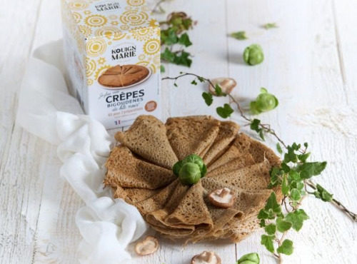 Kouign Marie - Kit "Je fais mes crêpes bigoudènes de blé noir" - 2 x 12 crêpes