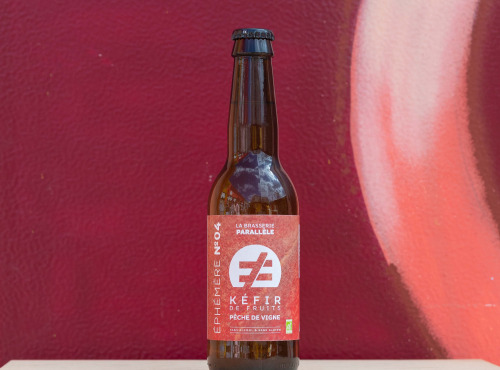 La Brasserie Parallèle - Brasserie sans alcool - Kéfir de Fruits - Pêche de Vigne - 6x33cl