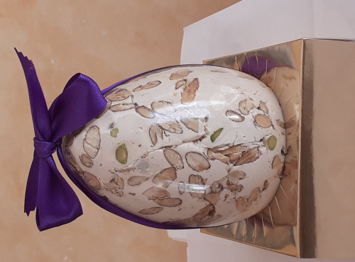 Nougats Laurmar - Oeuf De Paques Nougat Blanc