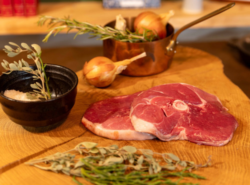 Aux Arts Salés - Tranches de gigot d'agneau de pré-salé - 500 g - livraison le 9 Octobre