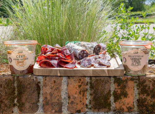 L'Atelier du Loup - Coffret Apéritif "Charcuterie de Gibier" 8-10 personnes