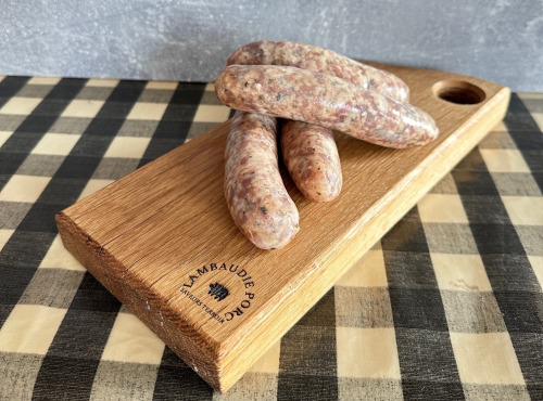 Lambaudie Porc - English Honey roast sausages