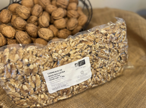 La Noyeraie des Borderies - Cerneaux de Noix Bio Extra (entiers et écornés)  RÉCOLTE 2025
