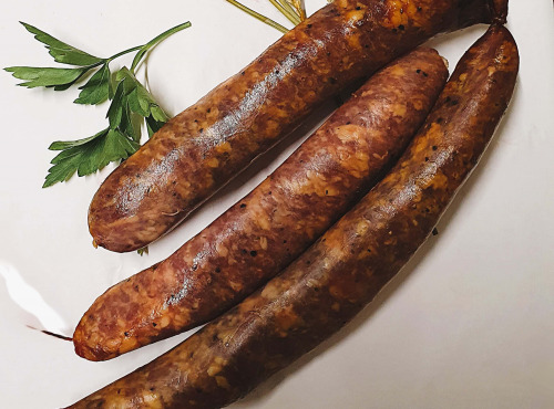 Ferme de la Paumerais - SAUCISSE FUMEE DE PORC - 2 Kg (12 saucisses environ)