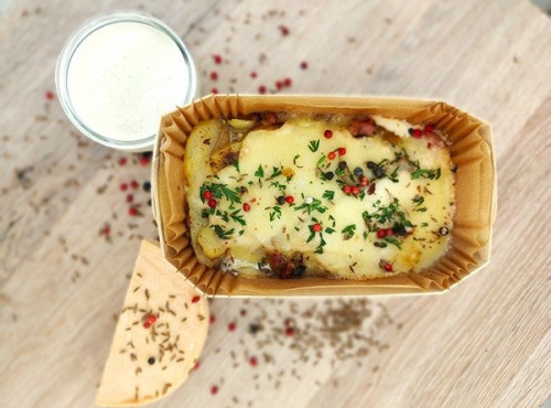 Traiteur Gourmet d'Alsace - Gratin de Munster 1 pers