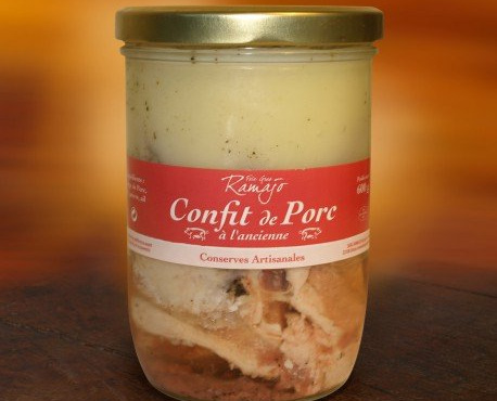 Maison Ramajo - Confit de porc ancienne 700g