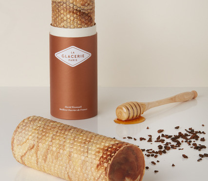 La Glacerie par David Wesmaël - Meilleur Ouvrier de France - Bûche Glacée Nomade " Terre"