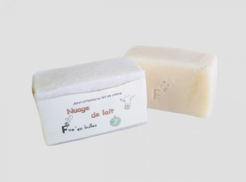 Ferme des bien-vivants - Savon au lait de chèvre et huiles essentielles 100g