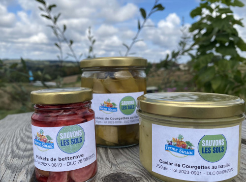 Ferme Sinsac - Panier découverte apéritif