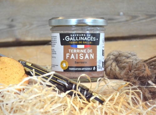 Terre de Gallie - Terrine de faisan au sarrasin