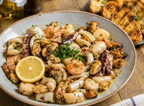 Le Paradis d'Escargot - salade de fruit de mer