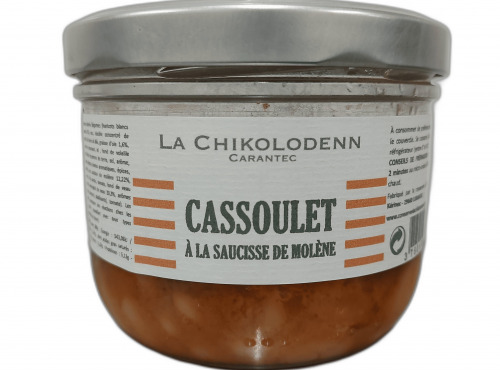 La Chikolodenn - Cassoulet individuel à la saucisse de Molène, prêt à réchauffer