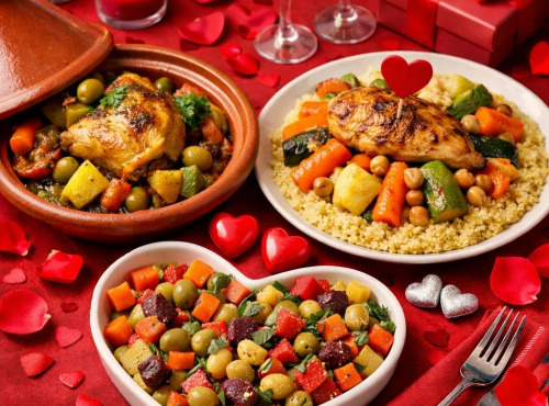 Le Paradis d'Escargot - Formule spéciale st valentin pour 2 amoureux