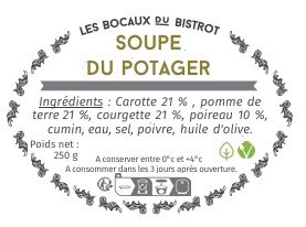 Les Bocaux du Bistrot - Petite soupe du potager