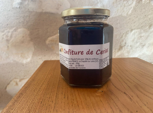 Des Poules et des Vignes à Bourgueil - Confiture de cerises