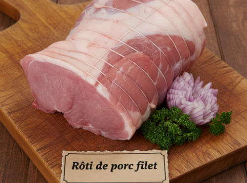 Ferme de la Paumerais - ROTI DE PORC FILET - 2 Kg (x1)