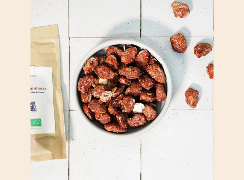 Omie - DESTOCKAGE - Amandes pralinées - 125 g