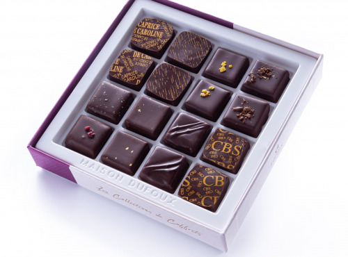 Maison Dufoux - Coffret chocolat 1 niveau: Les Signatures