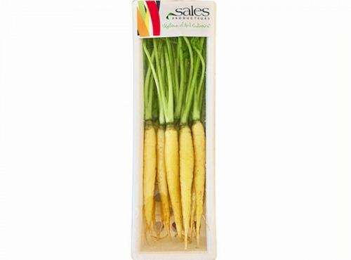 Maison Sales - Végétaux d'Art Culinaire - -3- Mini Carotte Jaune - 12 Pcs Minimum