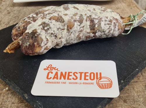 Lou Canesteou - Saucisson des Baronnies aux cèpes