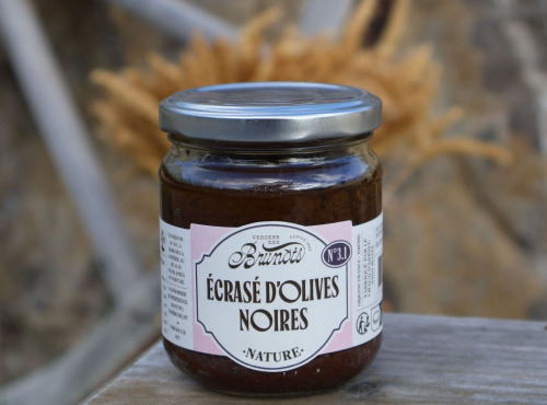 Vergers des brunots - Ecrasé d'olives nature 180g
