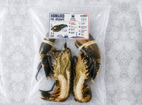 Mon Petit Poisson - Homard du Cotentin pré-découpé (400 à 600g)