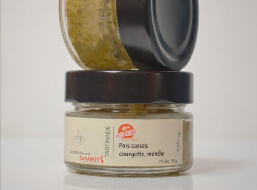 Pots Potes - Tartinade - Pois cassés courgette menthe