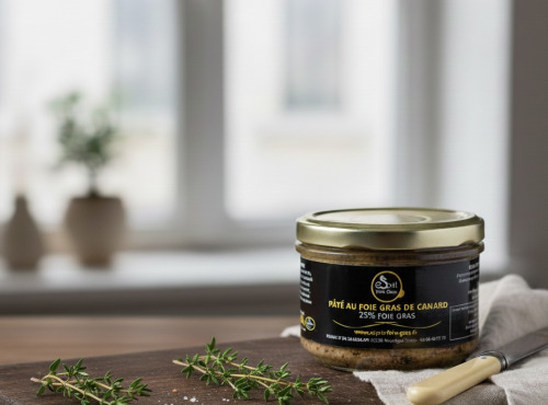 Esprit Foie Gras - Pâté au Foie Gras De Canard (25% Foie Gras) - 200 g