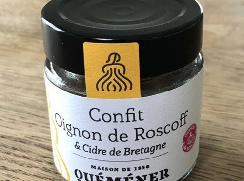 Maison Quéméner - Confit d'Oignon de Roscoff AOP &  cidre de Bretagne x 16 pots