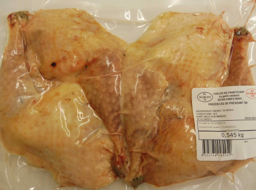 Cailles de Chanteloup - [Congelé] 4 cuisses de faisan (551-600gr)