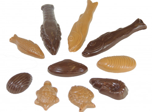 Philippe Segond MOF Pâtissier-Confiseur - Mélange De Fritures 3 Chocolats - 400g | Sujet de Pâques