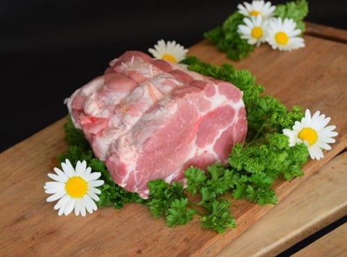 La Ferme des Peupliers - Rôti de porc échine 1kg