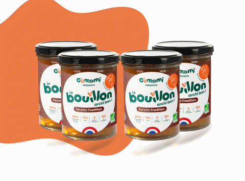 Oùmami - Le coffret bouillon d'os pour "Mini cure" x4