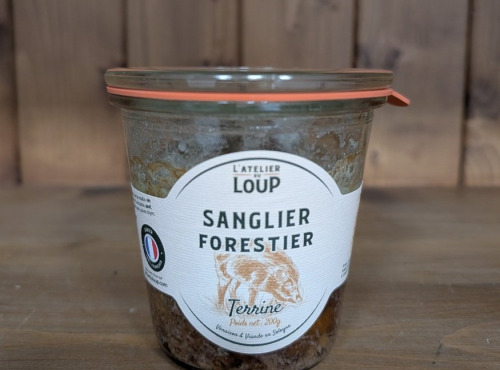 L'Atelier du Loup - TERRINE DE SANGLIER FORESTIER