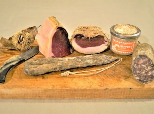 Charcuterie Mannei - "Découverte Gourmande" -  Assortiment de Charcuteries de Porc Nustrale et AOP -Sans Nitrite-