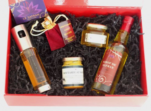 Le safran - l'or rouge des Ardennes - Coffret De Produits Au Safran