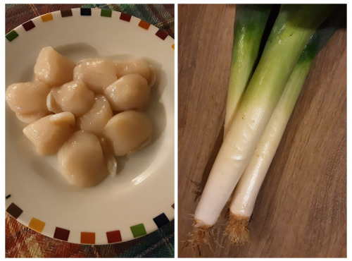 Gourmets de l'Ouest - Noix de St Jacques et poireaux de Saint Malo
