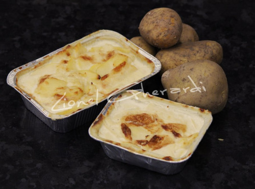 Boucherie Charcuterie Traiteur Lionel Ghérardi - Gratin Dauphinois aux girolles/chanterelles - 950g