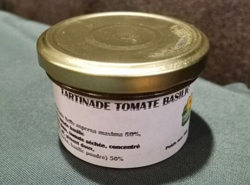 Amandine GARNIER - Tartinade Escargots Saveur Tomate Basilic