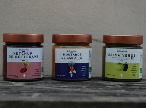 ChâteauFer - Collection - Condiments lactofermentés Châteaufer