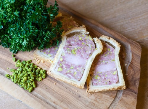 Ferme de Montchervet - Pâté En Croûte Pistaché X 2 Tranches