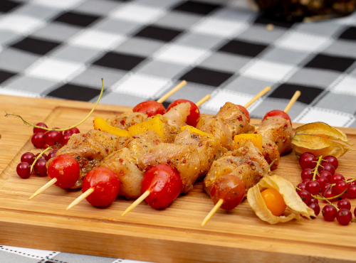 La ferme Grandvillain - Brochettes De Poulet À La Provençale 6 X 180 G