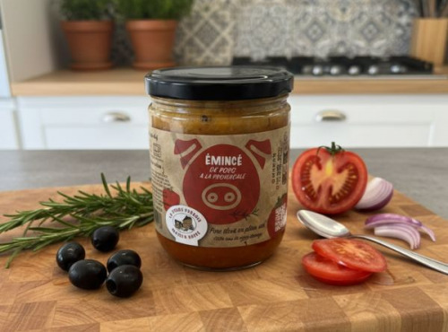La Ferme Durbois - Emincé de porc à la provençale en bocal 400g