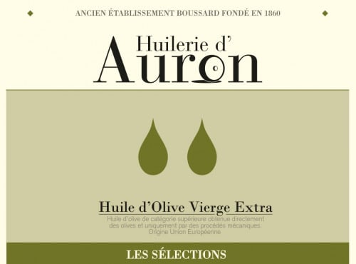 Huilerie d'Auron - Huile d'olive Vierge Extra 5L