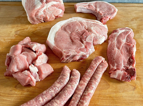 Lambaudie Porc - Colis de viande de porc 5kg